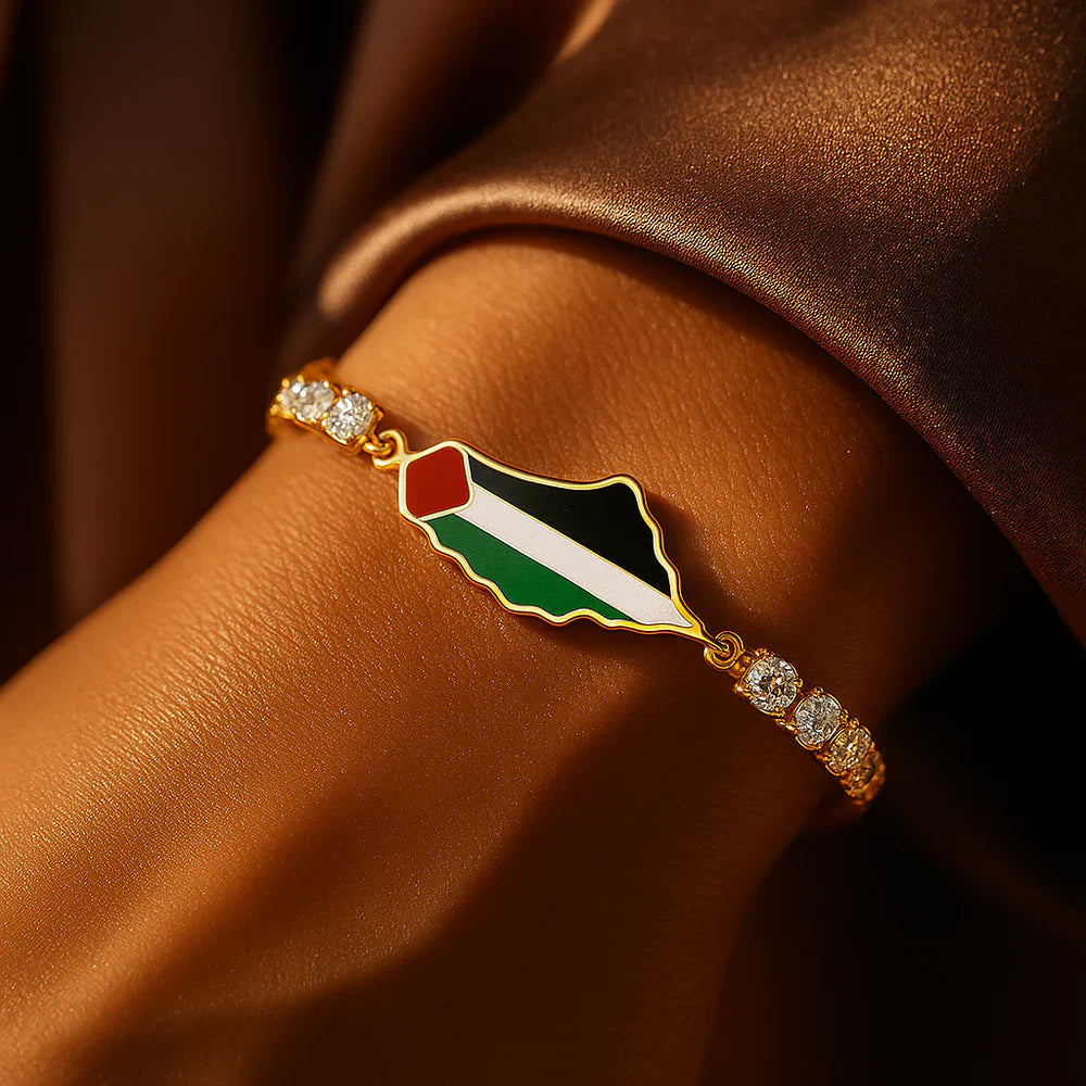 Bracelet de tennis Qamar Glow