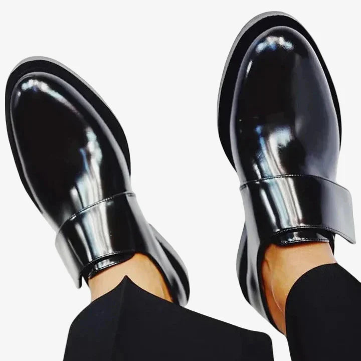 Ivareen™ Mocassins Noirs