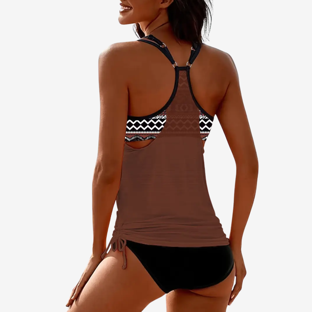 Louna™ Tankini Imprimé Cocotiers