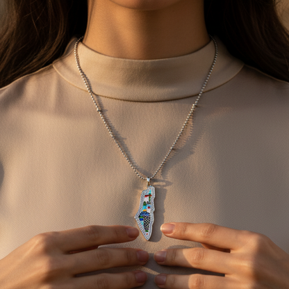 Collier Heritage Qamar Palestine