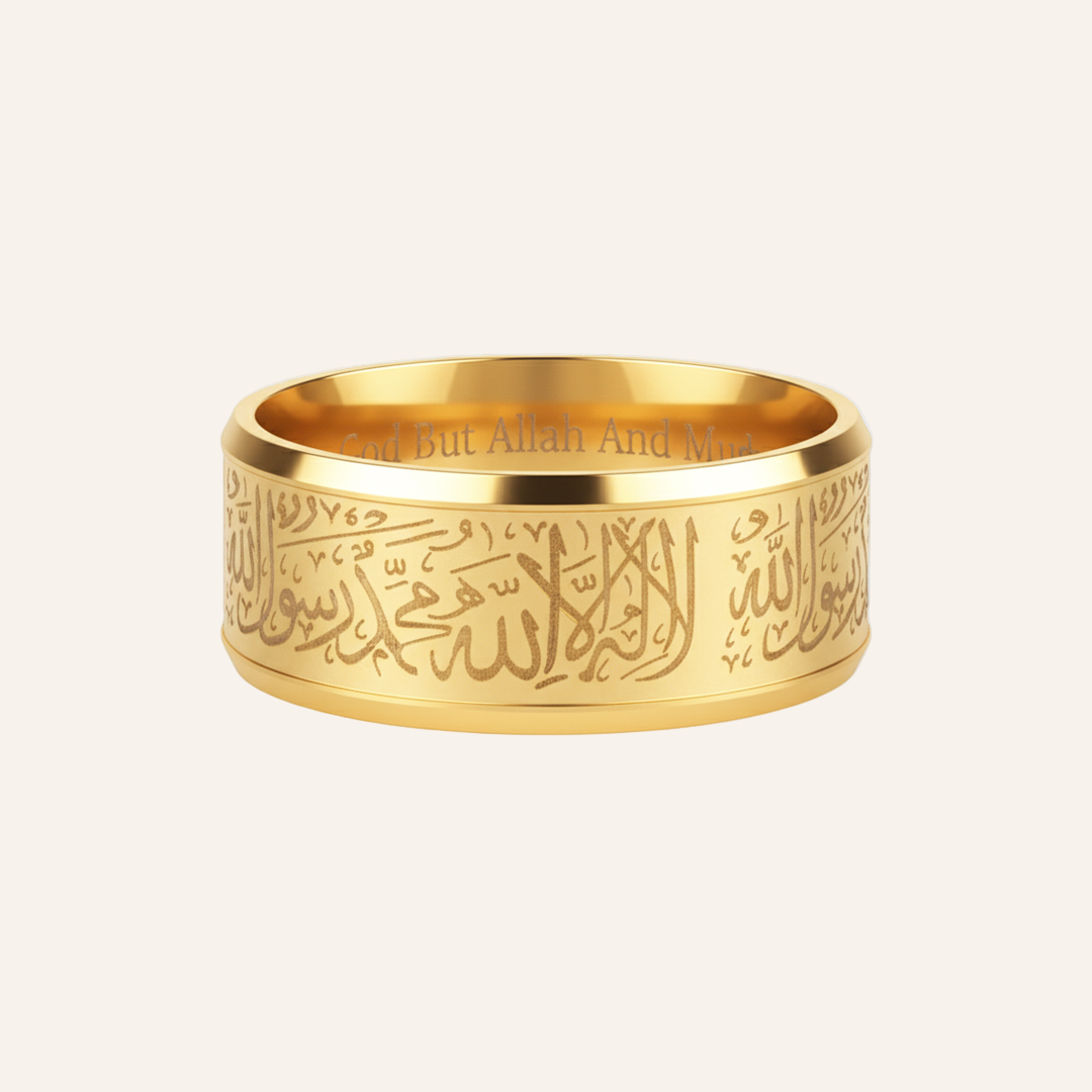 Bague en or Qamar Shahada