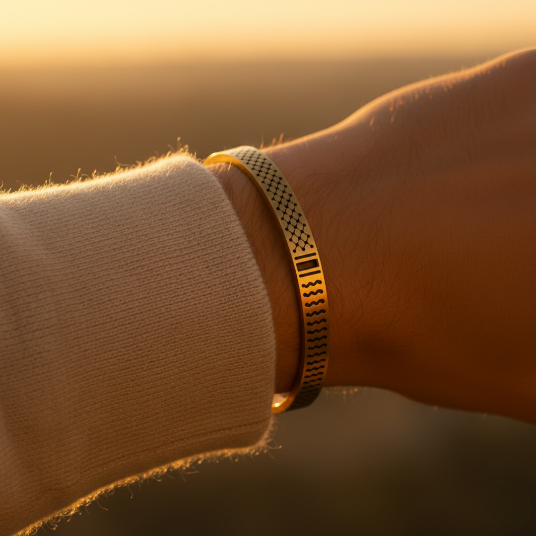 Manchette Keffiyeh Qamar