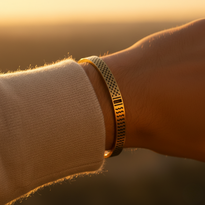 Manchette Keffiyeh Qamar