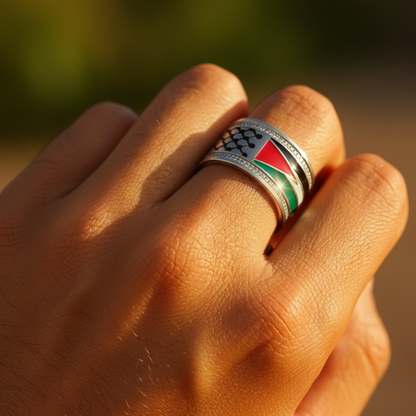 Bague Héritage Qamar Palestine