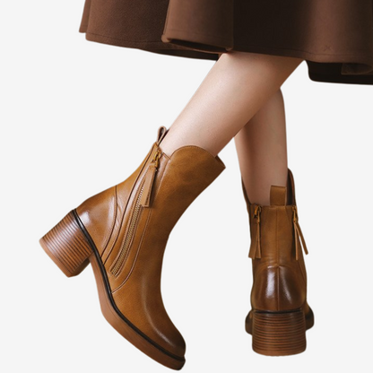 Calista™ Zippée à Bloc Talon