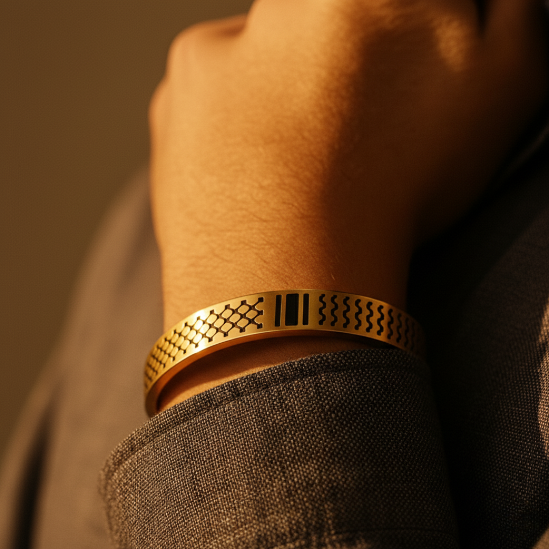 Manchette Keffiyeh Qamar