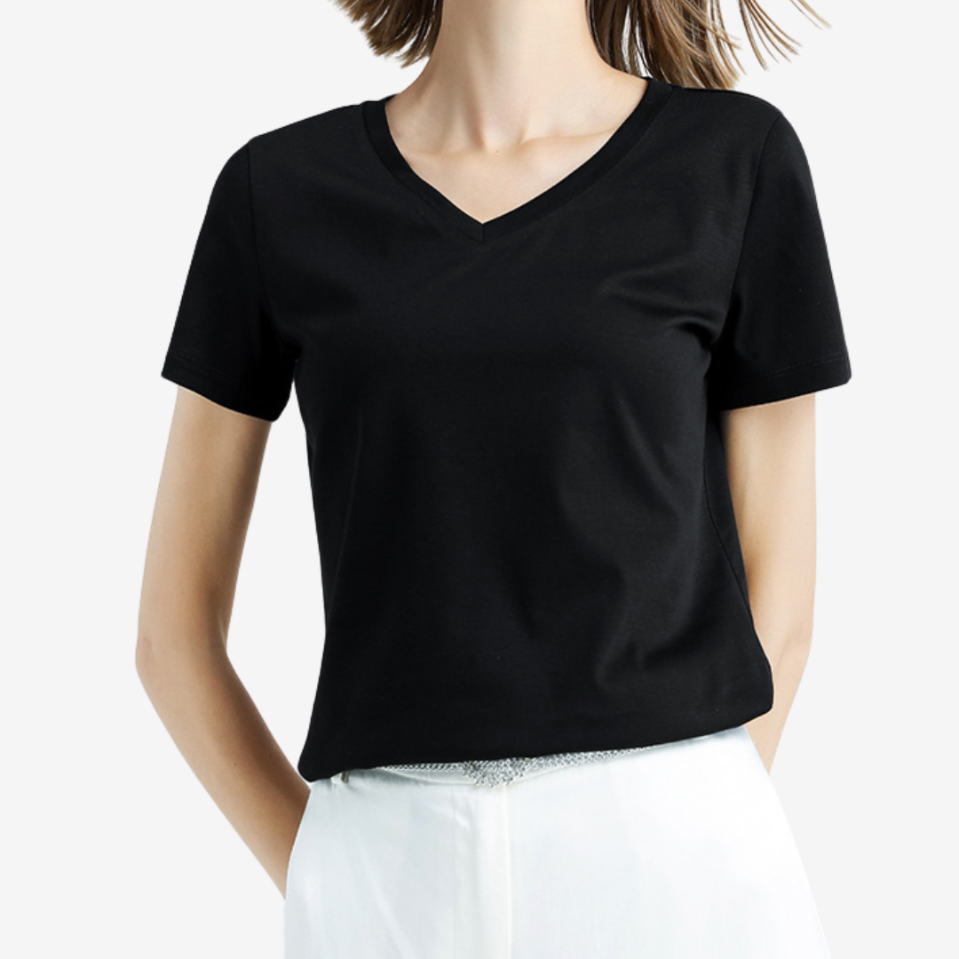 Cerise™ Col V Élégant