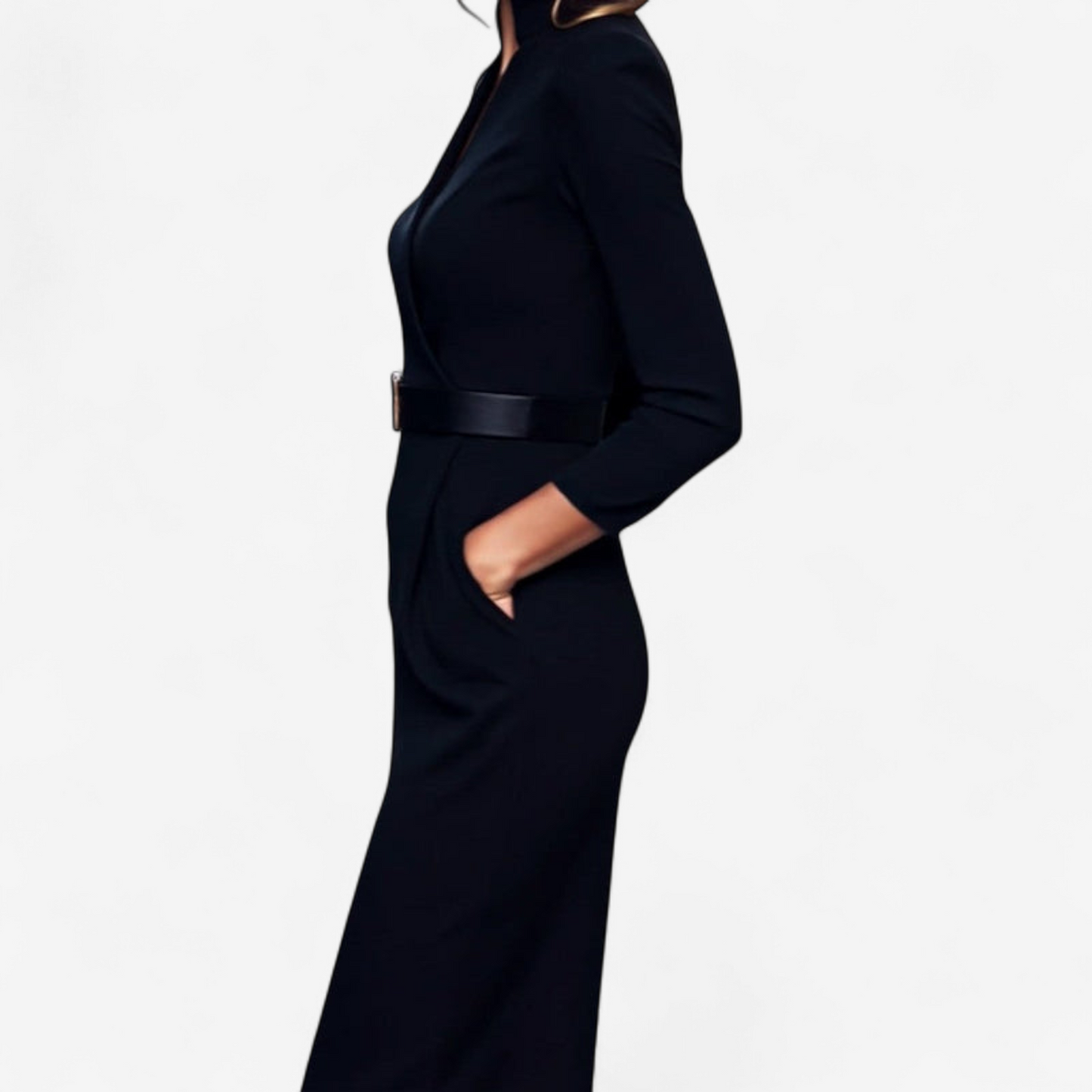 Madyx™ Robe Élégante Ceinturée