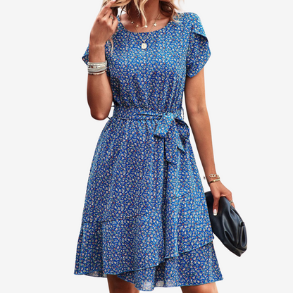 Noéva™ Midi à Imprimé Fleuri