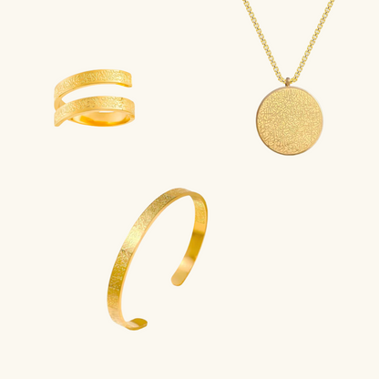 Lot de bijoux en or 18 carats Ayatul Kursi