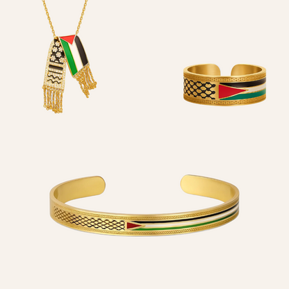 Ensemble Héritage en or 18 carats