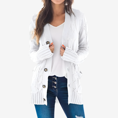 Rosira™ Cardigan à Classique