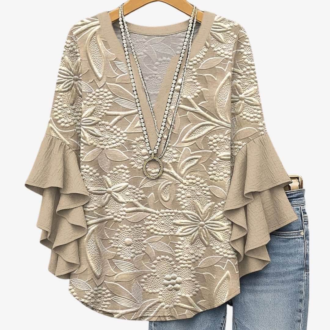 Délphia™ Haut Bohème à Volants