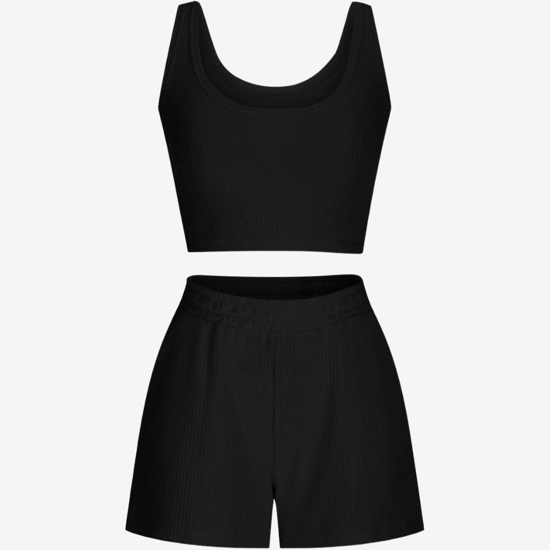 Viviane™ Ensemble Stylisé Crop Top