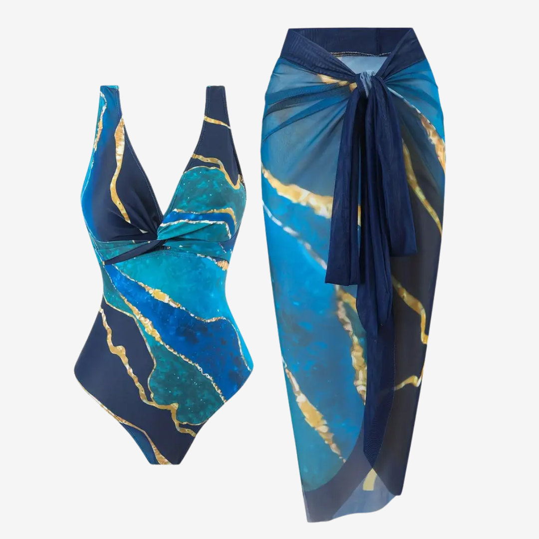 Élina™ Élégance Marbrée 2 Pièces