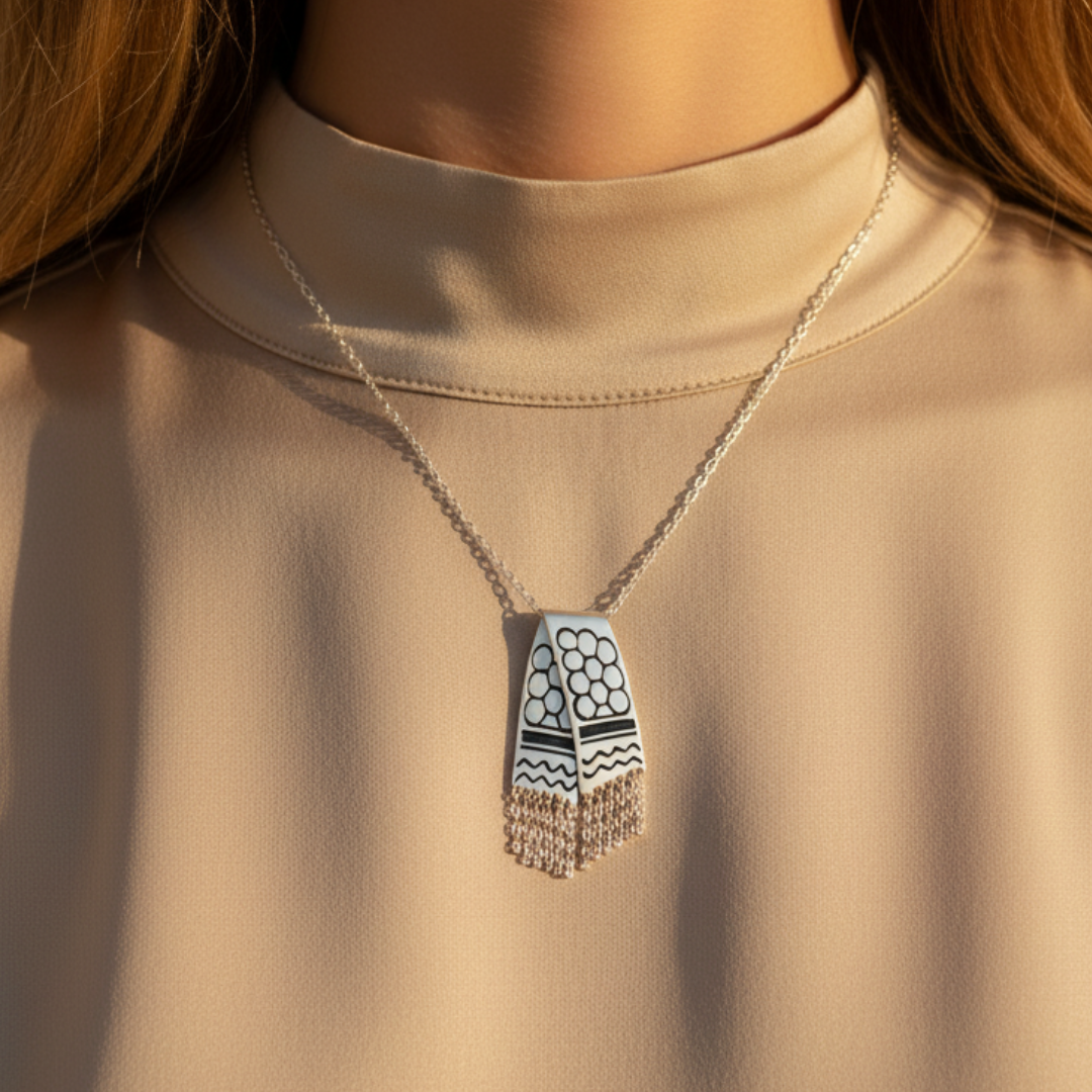 Collier Qamar Classic Keffiyeh