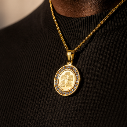 Collier en cristal 4Qul