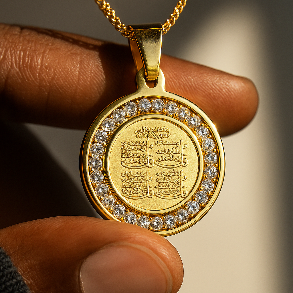 Collier en cristal 4Qul