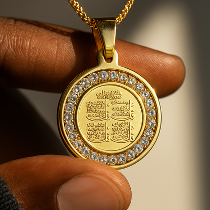 Collier en cristal 4Qul