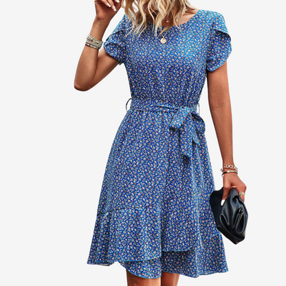 Noéva™ Midi à Imprimé Fleuri