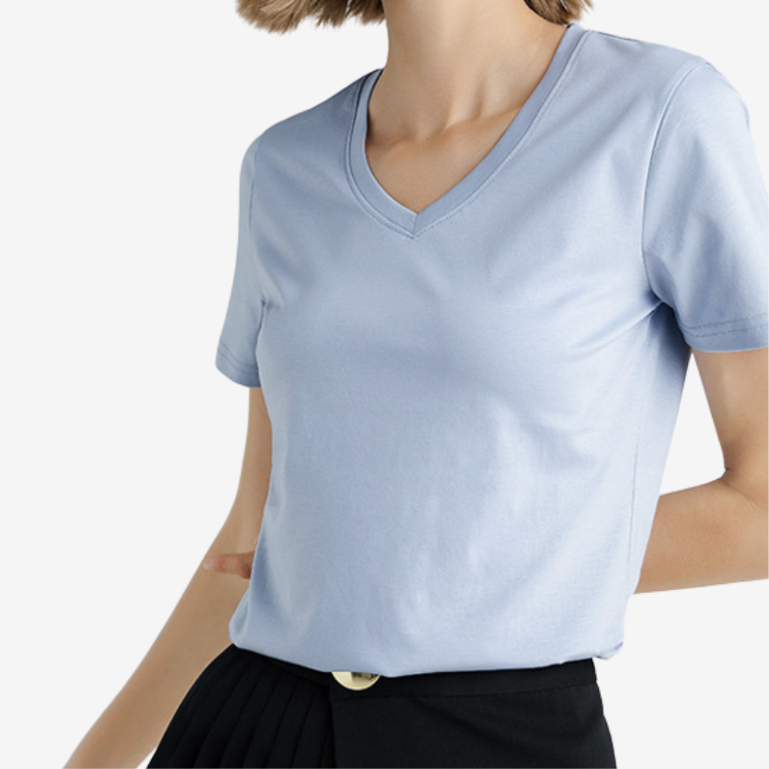 Cerise™ Col V Élégant