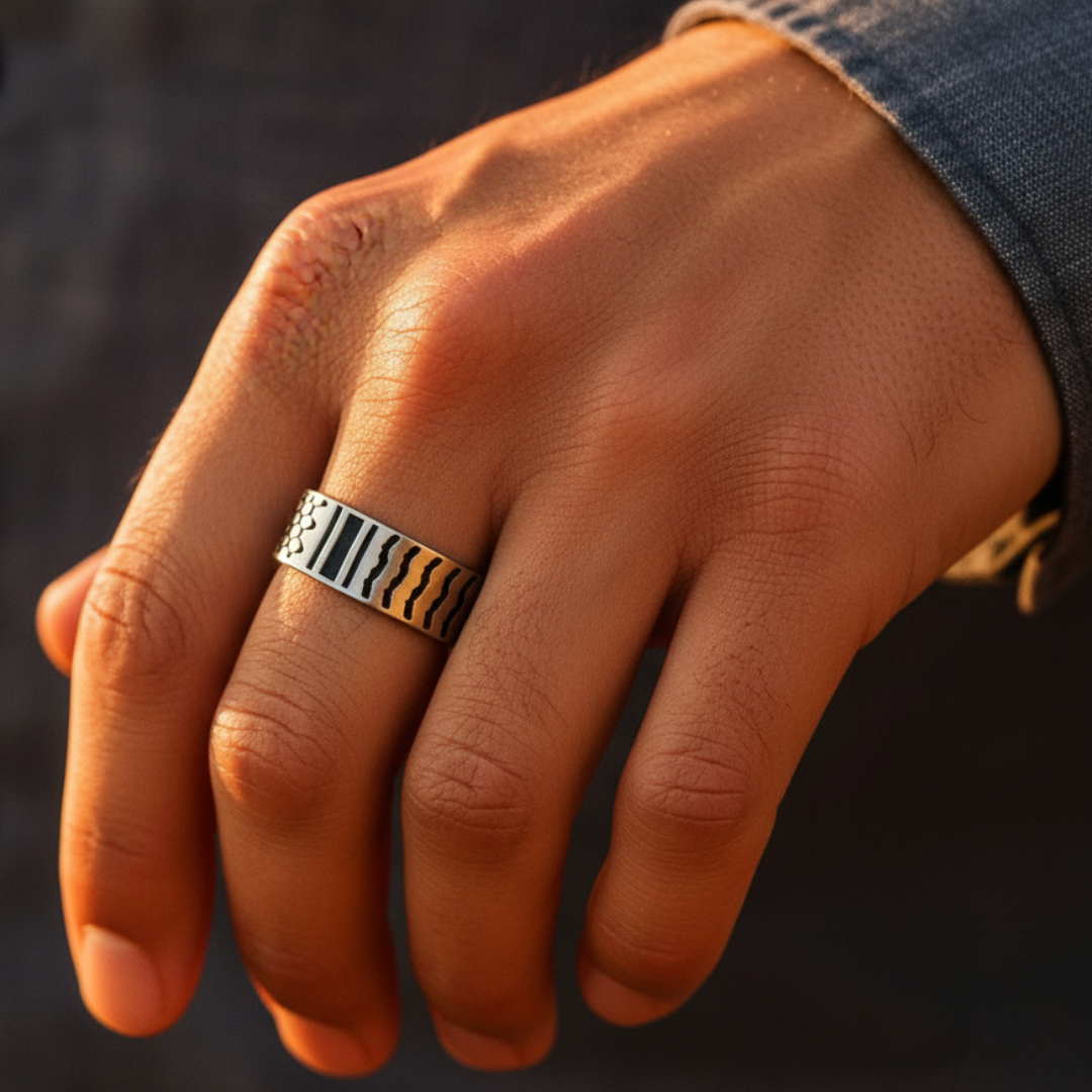 Bague Keffiyeh Qamar