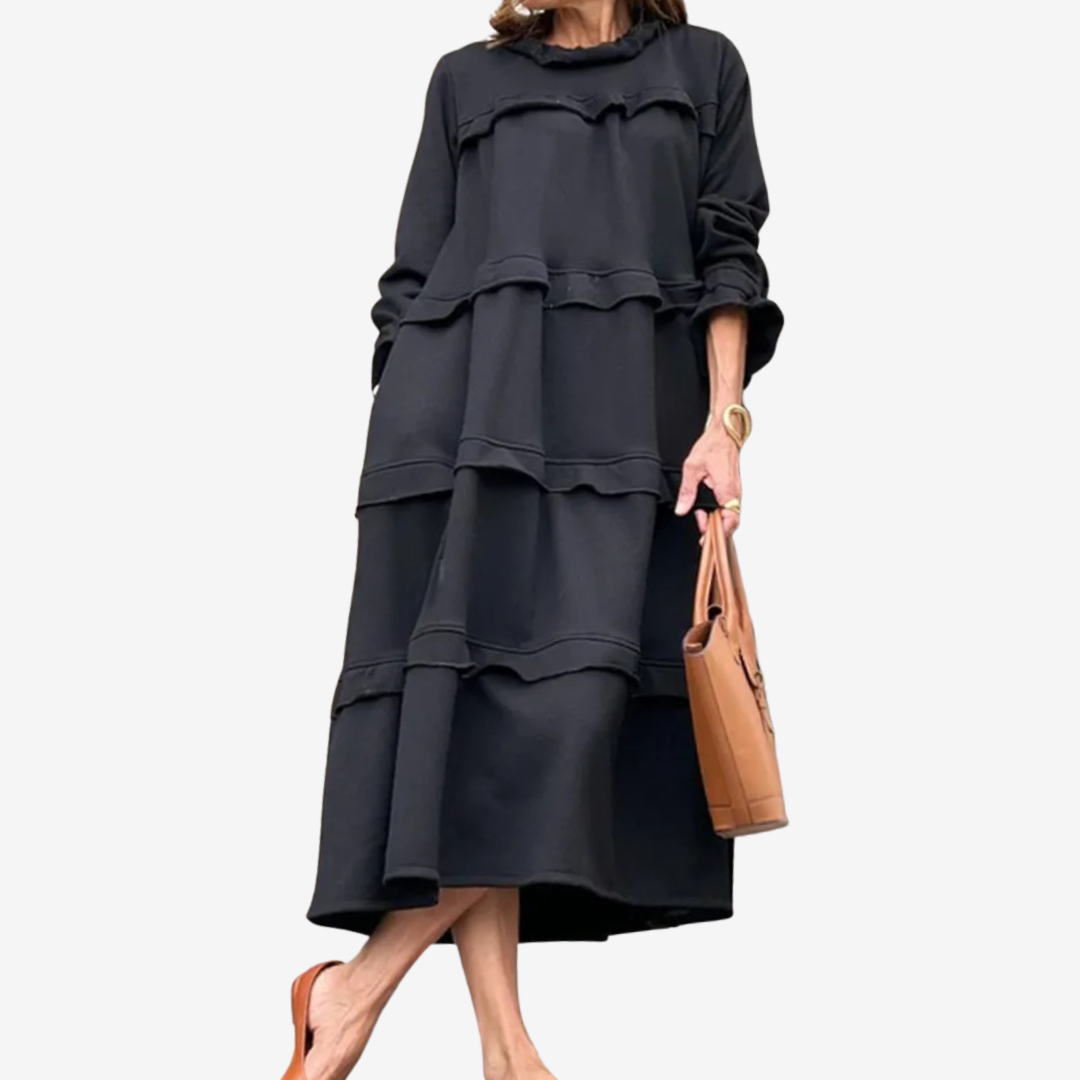 Lauren™ Robe Midi à Volants
