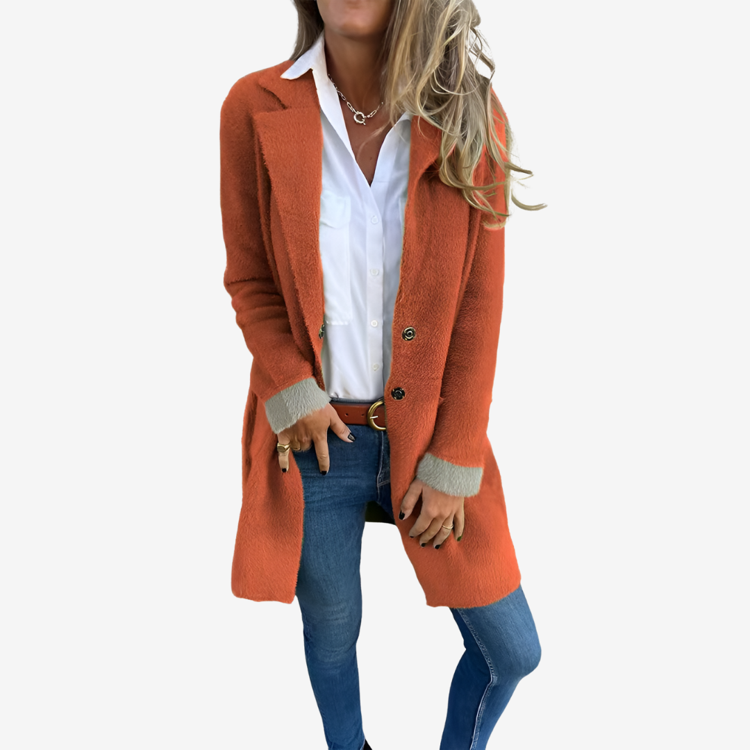 Martine™ Cardigan Long en Maille