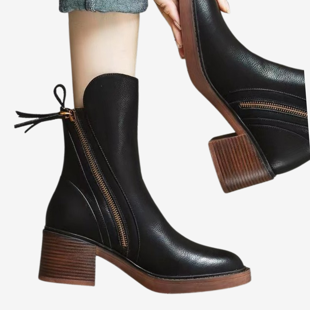 Calista™ Zippée à Bloc Talon