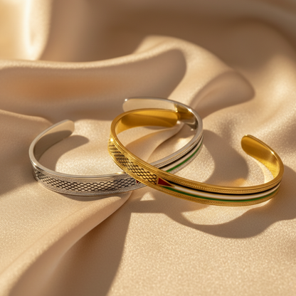 Manchette Héritage Palestine Qamar