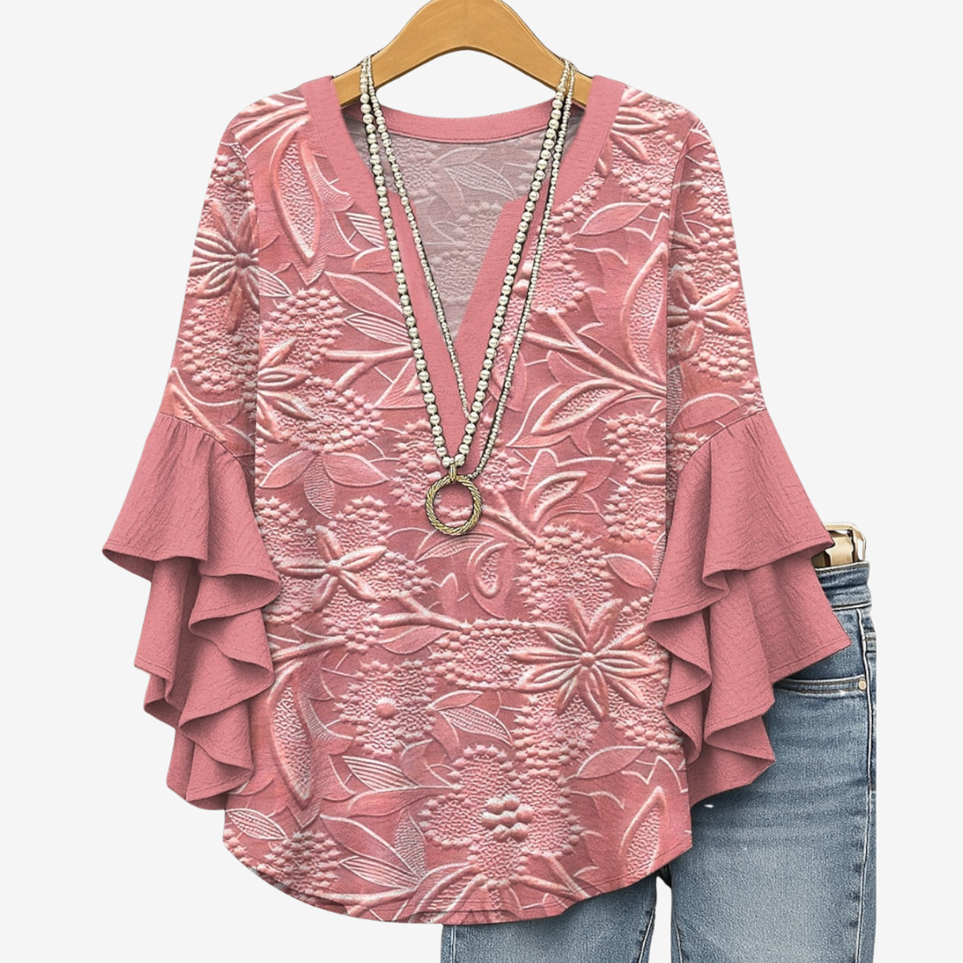 Délphia™ Haut Bohème à Volants