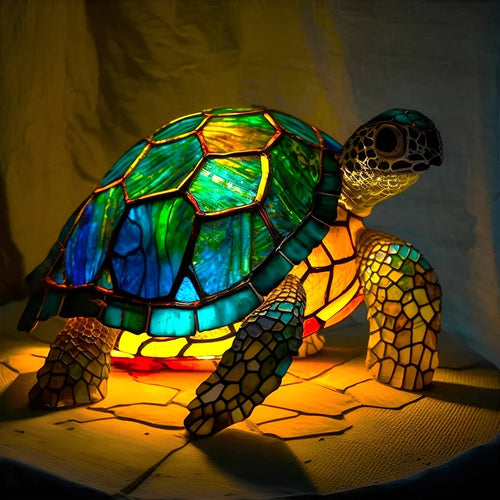 Beau - Lampe En Verre Multicolore