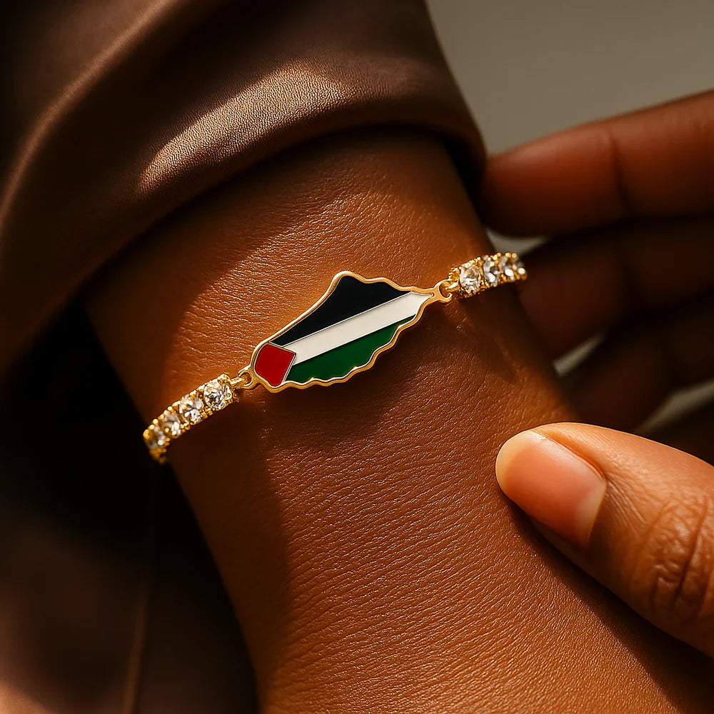 Bracelet de tennis Qamar Glow