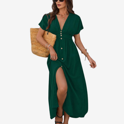 Serena™ Robe à Fente Élégante