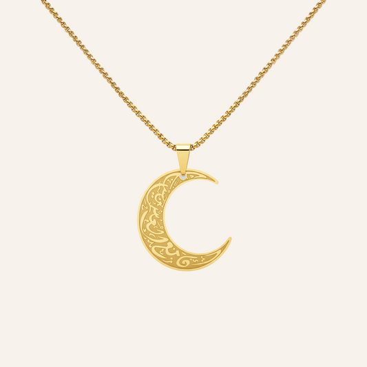 Collier croissant Qamar Celestia