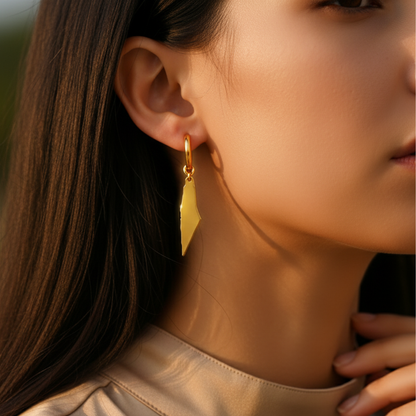 Boucles d'oreilles Qamar Palestine