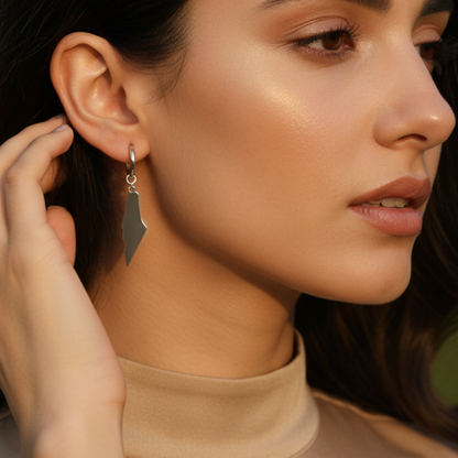 Boucles d'oreilles Qamar Palestine