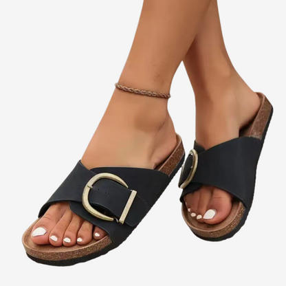 Sabine™ Sandale Boucle Dorée