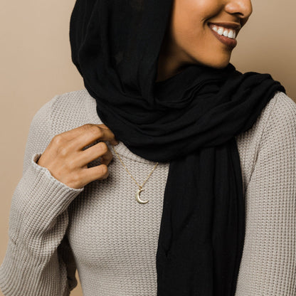 Collier en croissant Qamar Nurani