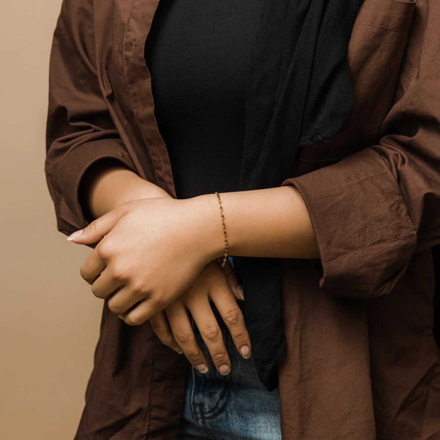 Bracelet chaîne Qamar Allura