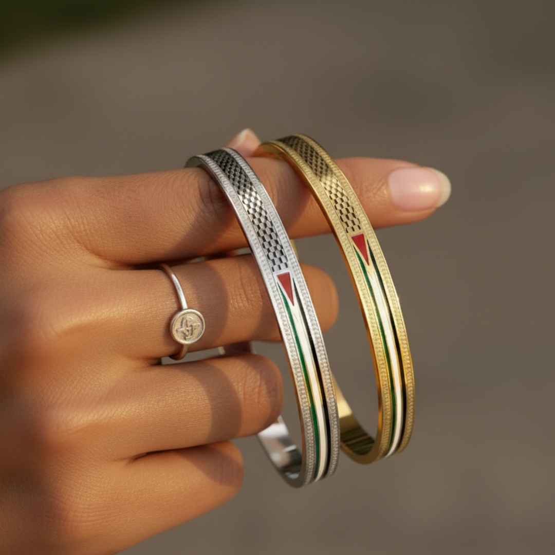 Manchette Héritage Palestine Qamar