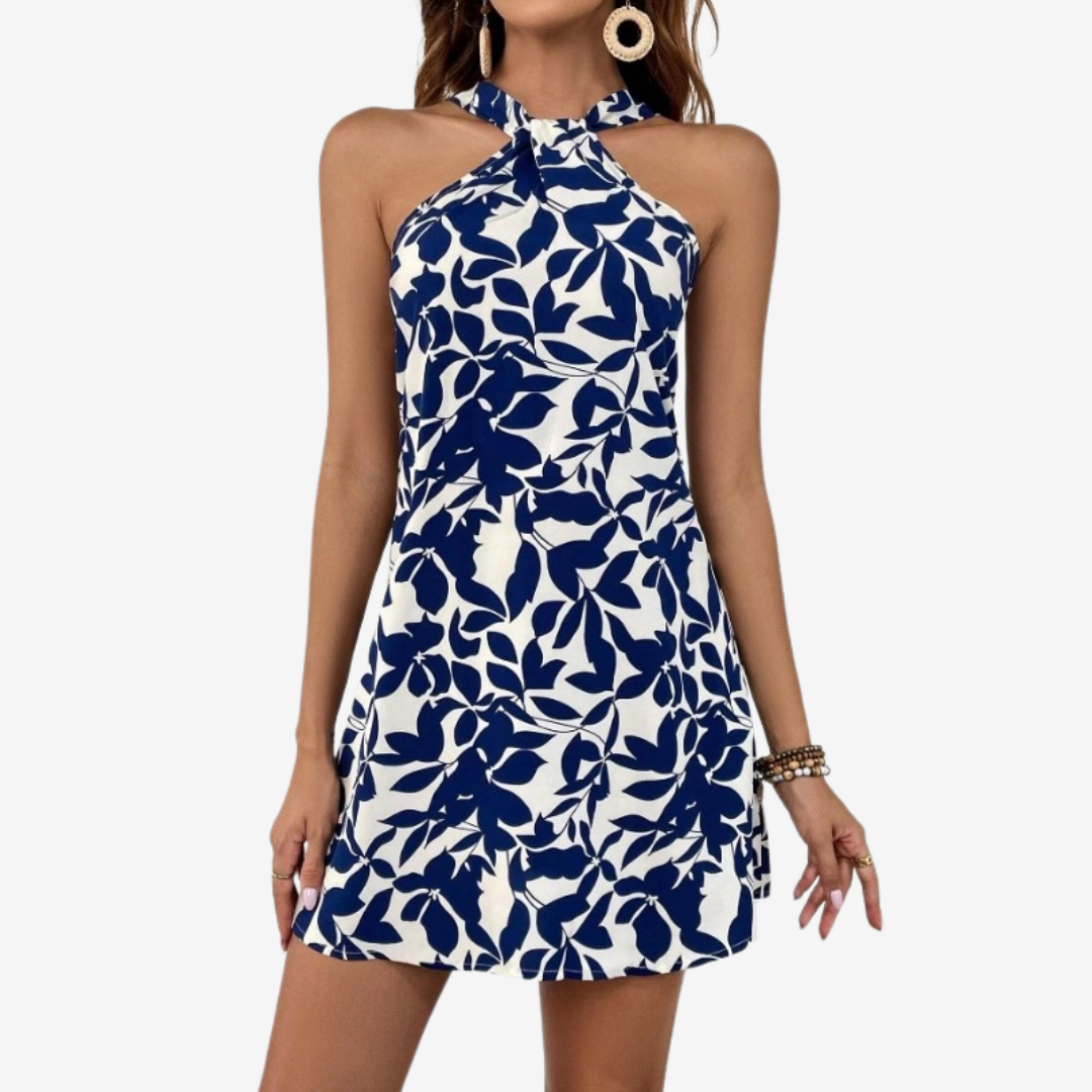 Lucetta™ Robe Feuille Mini & Chic