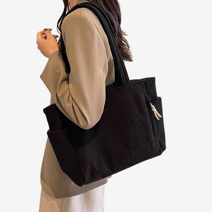 Tilda™ Sac en Velours Côtelé