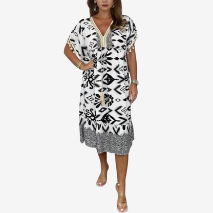 Solina™ Midi Bohème Imprimée