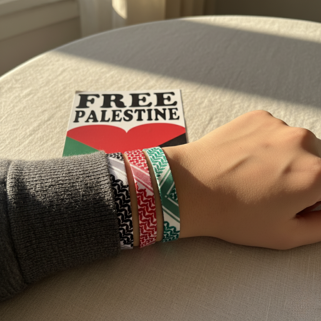 Bracelet Qamar Keffiyeh