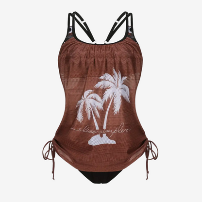 Louna™ Tankini Imprimé Cocotiers