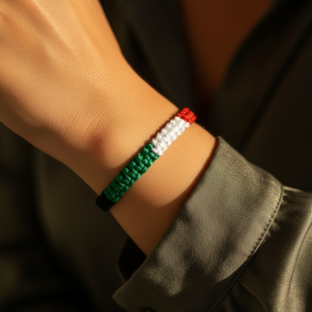 a Bracelet d'Unité de Palestine Qamar