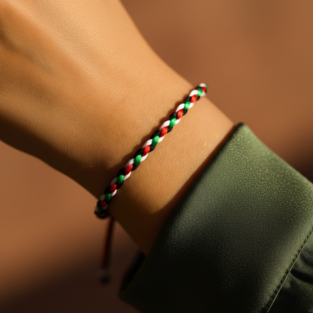 a Bracelet d'Unité de Palestine Qamar