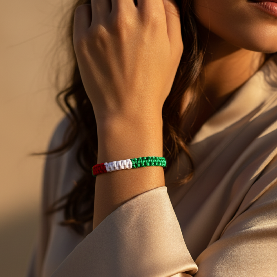a Bracelet d'Unité de Palestine Qamar