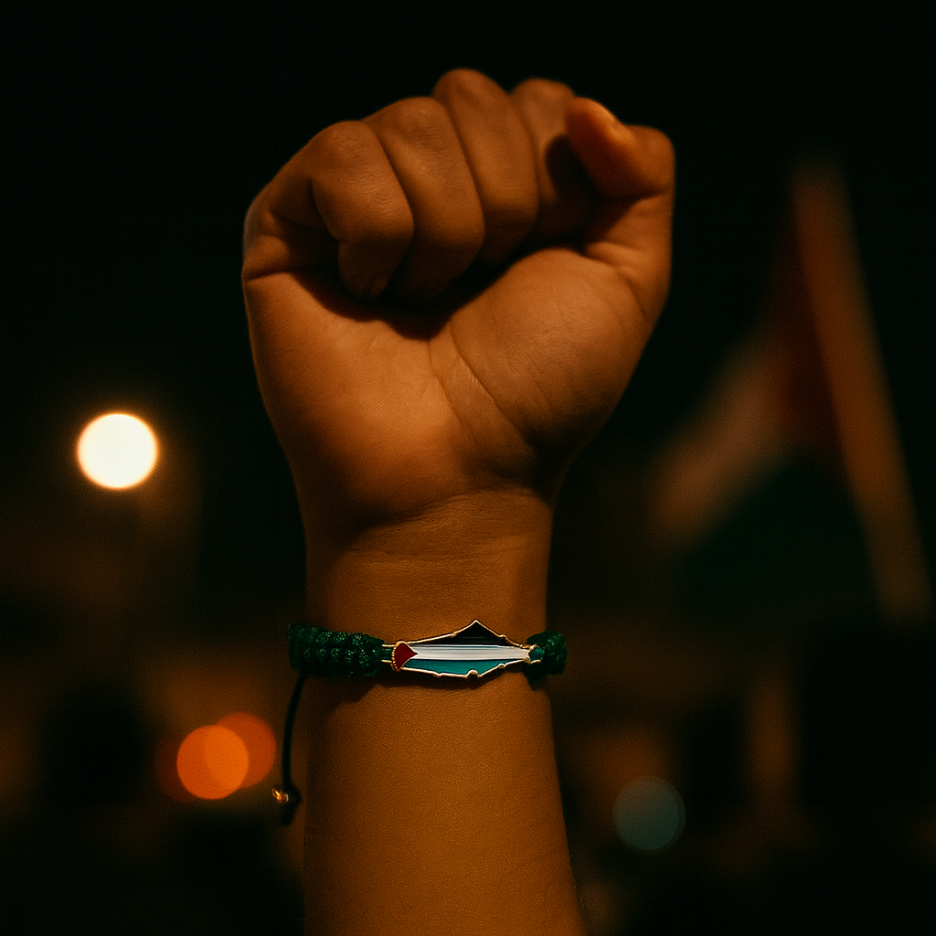 Bracelet Fierté Palestine Qamar
